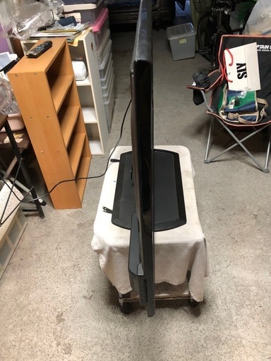 シャープ薄型フルHD 大画面52インチ LED AQUOS「LC-52W9」 現状渡し