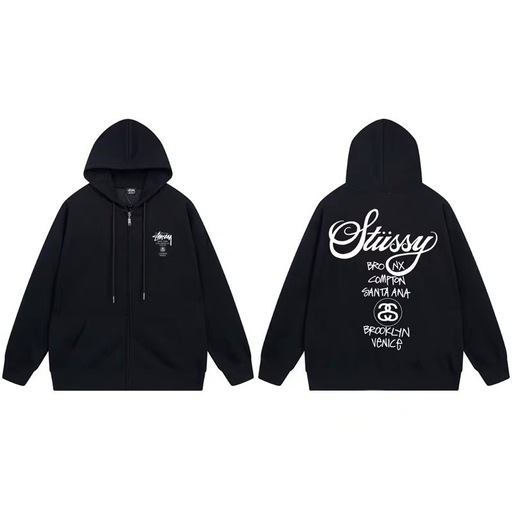 STUSSY ジップアップパーカー 全サイズOK