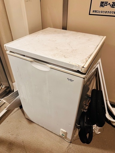 冷凍ストッカー冷凍庫今週中 (Daichi M) 芦原橋の家電の中古あげます  