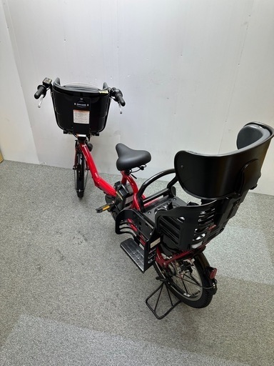 3人乗り電動自転車 ヤマハパスKISS 子供乗せシート付き 自転車 PA20KS