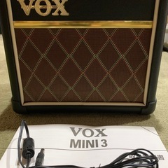 ☆VOX MINI3ギターアンプ☆取説付☆