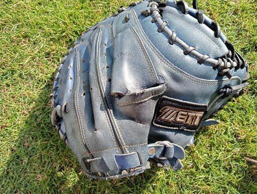古田敦也 軟式ゼット キャッチーミット ZETT 軟式用キャッチャーミット