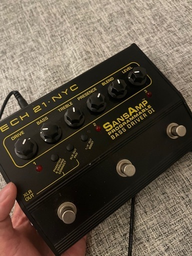 SansAmp GT2 ギターエフェクター Tech21 SansAmp GT2 エレキギター