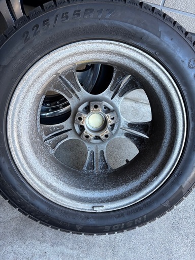 バリ山 225/55R17 97Q ◇ブリヂストン BLIZZAK VRX2◇ 4本 B212 