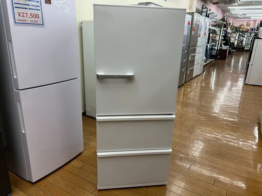 AQUA 3ドア冷蔵庫 AQR-SV27HBK ☆中古¥15,800!AQUA 272㍑3ドア AQUA 3ドア冷蔵庫 AQR-SV27HBK ☆中古¥15,800!AQUA 272㍑3ドア