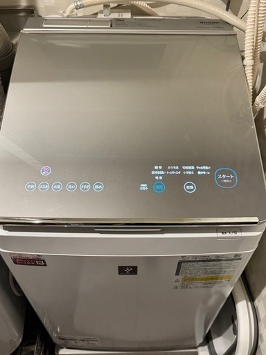 シャープ 洗濯乾燥機 ES-PW11F-N 洗濯機/ランドリーマシン プラズマ 