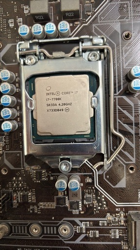 z270 S01A ＋i7 7700k＋メモリ8G×2 ☆1円スタート☆第7世代