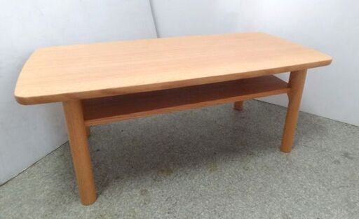 柏木工 KASHIWA BLT33A LOW TABLE ローテーブル  センターテーブル オーク材 定価13.4万/ 札幌市白石区☆店頭お引き取り歓迎 菊水倉庫