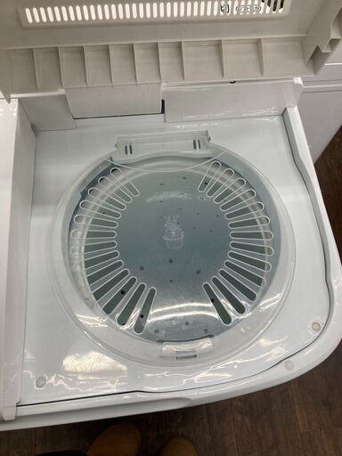 ☆ジモティー割あり☆2槽式洗濯機/2021/クリ-ニング済み/HG-4180