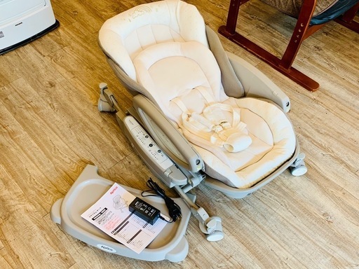 【美品】maydolly hzdmj 折り畳み式ベビーベッド　移動式 美品】ベビーベッド playkids Maydolly HZDMJ 折りたたみ ベビー