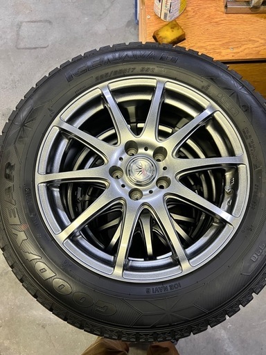 225/60r17 スタッドレスホイール 4本セット アルファード 楽天市場