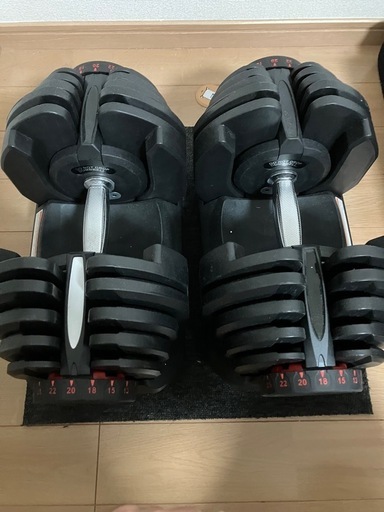 ダンベル 可変式 40kg 40キロ 2個セット 可変式ダンベル 40kg 多機能 
