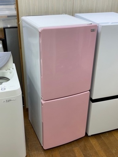 激安2ドア！ 希少のピンク!! 148L Haier 冷凍冷蔵庫 JR-NF148A 2018年 家電 キッチン家電 冷蔵庫