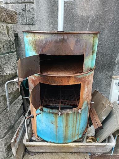 ドラム缶ピザ窯