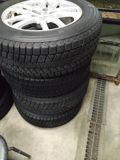 225/65R17 ブリヂストンスタッドレス 4本セット 中古 ブリヂストン 