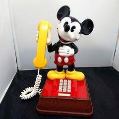 ビンテージ 電話機 ミッキーマウス 1976年製 レトロ 当時物 /8J