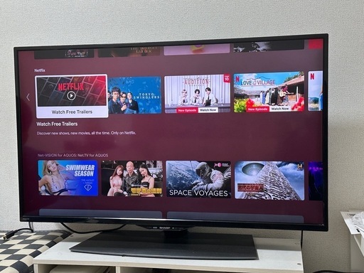 SHARP 液晶テレビ 4T-C40BJ1 2019年製 42W SHARP 液晶テレビ 4T-C40BJ1 2019年製 42W SHARP 液晶テレビ 4T-C40BJ1