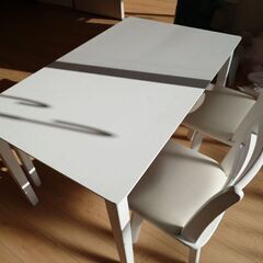 大理石テーブルと椅子応接セットさいたま市まで、取りに来てくださる方限定