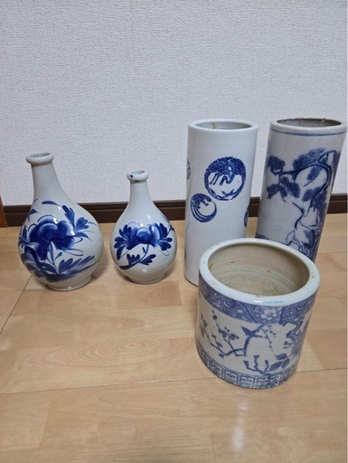 古伊万里　5点セット　明治初期