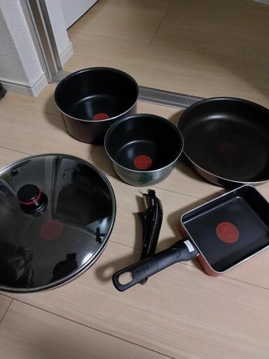 t-fal　ティファール　鍋セット