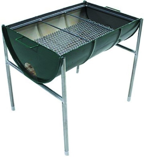 ドラム缶型バーベキュー台