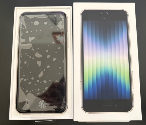 iPhoneSE3 (第3世代) 64GB スターライト SIMフリー 【公式通販】