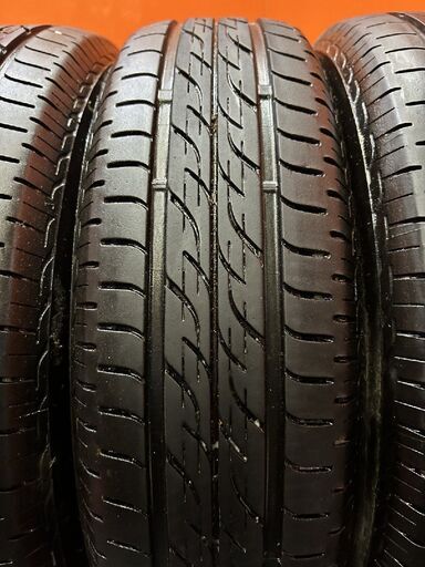 BS BRIDGESTONE NEXTRY 155/65R14 14インチ 夏タイヤ 4本 21年製 バリ溝