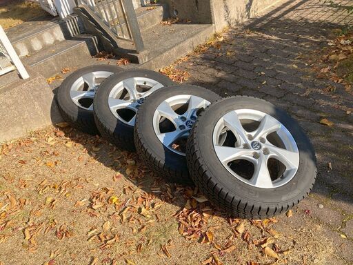 C-HR 純正ホイール・スタッドレスタイヤ 4本 送料込みC-HRトヨタ純正18