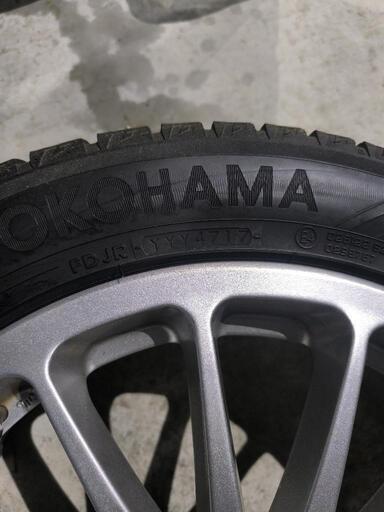 225/50 R17 アルミホイール付スタットレスタイヤ（4本セット） 17