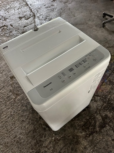 パナソニック 全自動洗濯機 5kg NA-F5B1-LH ライトグレー ビッグ パナソニック 全自動洗濯機 5kg NA-F5B1-LH ライトグレー ビッグ