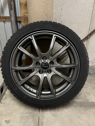 ホイールセット 4本セット 18インチ ホイール STAG 18×8.0J +45 PCD114 5H スタッドレス SAILUN 225/45R18 95H 2024年製 ● ホイールのみ 4本セット18インチ SCHNEIDER SLS 7J+48 5-114.3