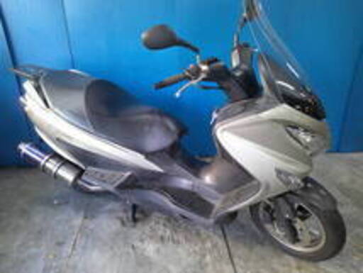 SUZUKI バーグマン200 グレー 格安提供車 エンジン始動確認 半額配送キャンペーン 期間限定 現状渡し諸経費￥0- 横浜 SUZUKI バーグマン200 グレー 格安提供車 エンジン始動確認 半額配送