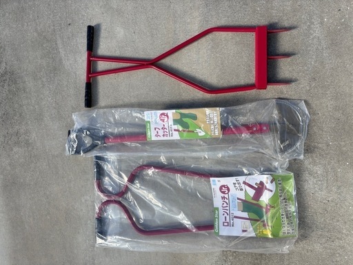 キンボシ 芝生手入れ用具 3点セット