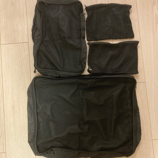 無印良品　メッシュケース　セット