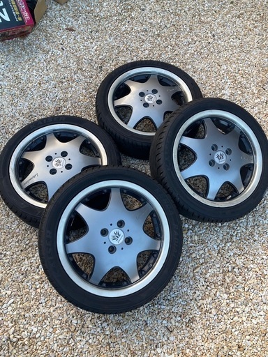 ほぼ新品⭐️タイヤホイールセット‼️2 185/55R16 ノーマルタイヤ