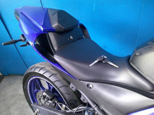 YAMAHA MT-25A 青 エンジン始動動画 自賠責保険で乗れます 半額配送