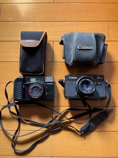 Canon フィルムカメラ セット 2台 ジャンク (しゅが) 東海大学前のカメラ《フィルムカメラ》の中古あげます・譲ります｜ジモティーで不用品の処分