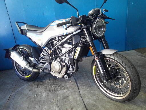 ハスクバーナ ビットピレン401 グレー 車検予備検対応車 エンジン始動