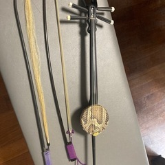 ニ胡、胡弓。10年以上前に先生から新品7万円で購入