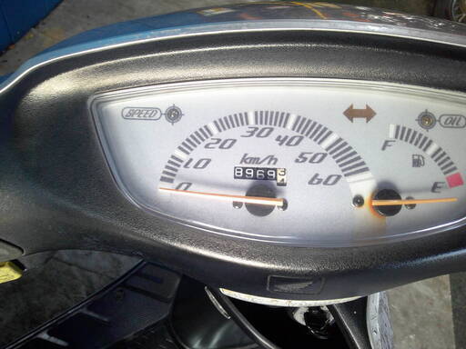 HODNA DIO-ZX-2 銀 格安提供車 エンジン始動確認 半額配送キャンペーン