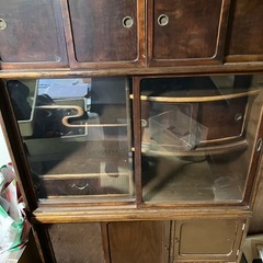 ☆ジモティー割有☆ 茶箪笥 古家具 IKD-980