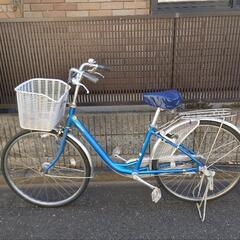 上尾 イグアス26型 白 ママチャリ