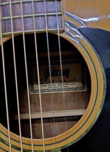 TOMSON 木曽鈴木 アコースティックギター AW-35 ジャパンビンテージ 弦