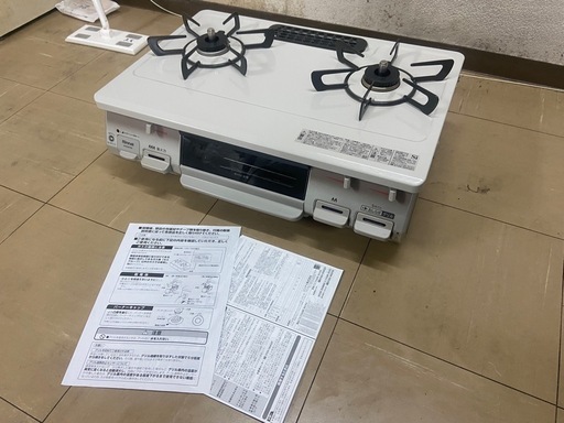 清掃済】リンナイ 都市ガス ガステーブル RTE597BEL 2020年製 魚焼き