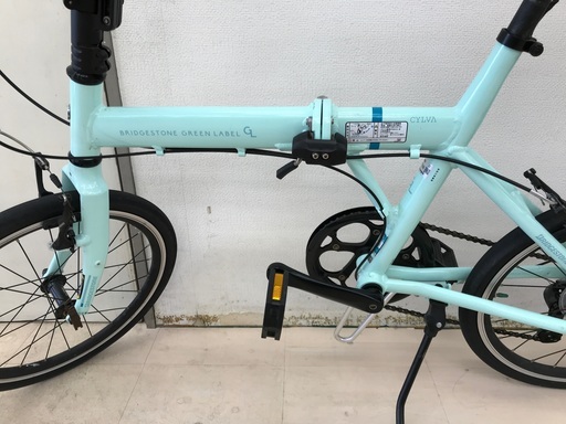 BRIDGESTONE GREENLABEL GL CYLVA20インチ折り畳み自転車/B0ェ65607