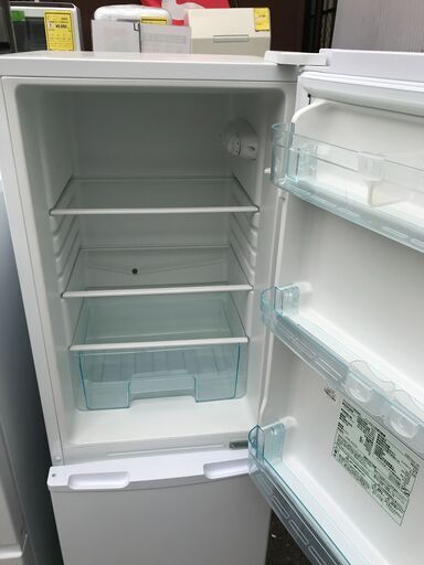 162l冷蔵庫KRD162-W 右開き 2022年製アイリスオーヤマ かりあげくん