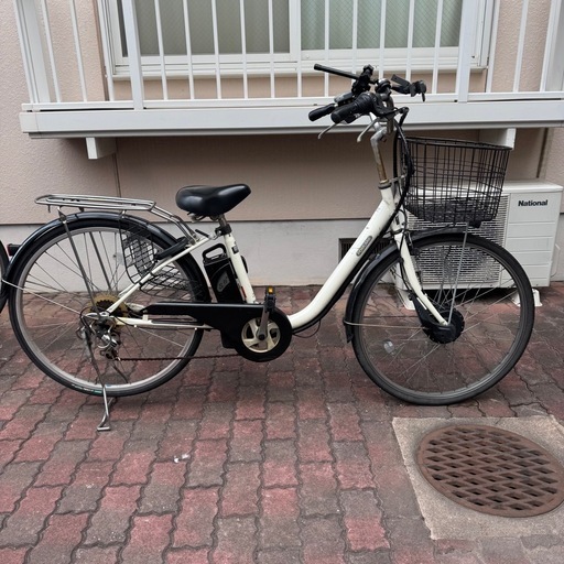 電動アシスト自転車 電動自転車 №6607 パナソニック リチウム ビビ20