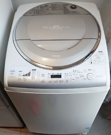 (送料無料) 洗濯・乾燥機 洗8kg 乾4.5kg ヒーター式本格乾燥 TOSHIBA ⑤