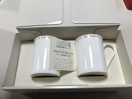 【松本市引き取り限定】⭐未使用⭐４℃ペアマグカップ