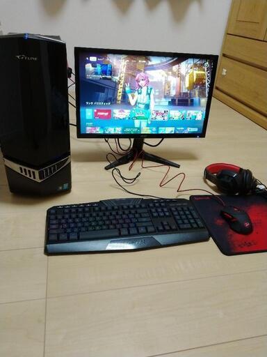 ゲーミングPCフルセット i7-4790k/GTX970/22インチモニター